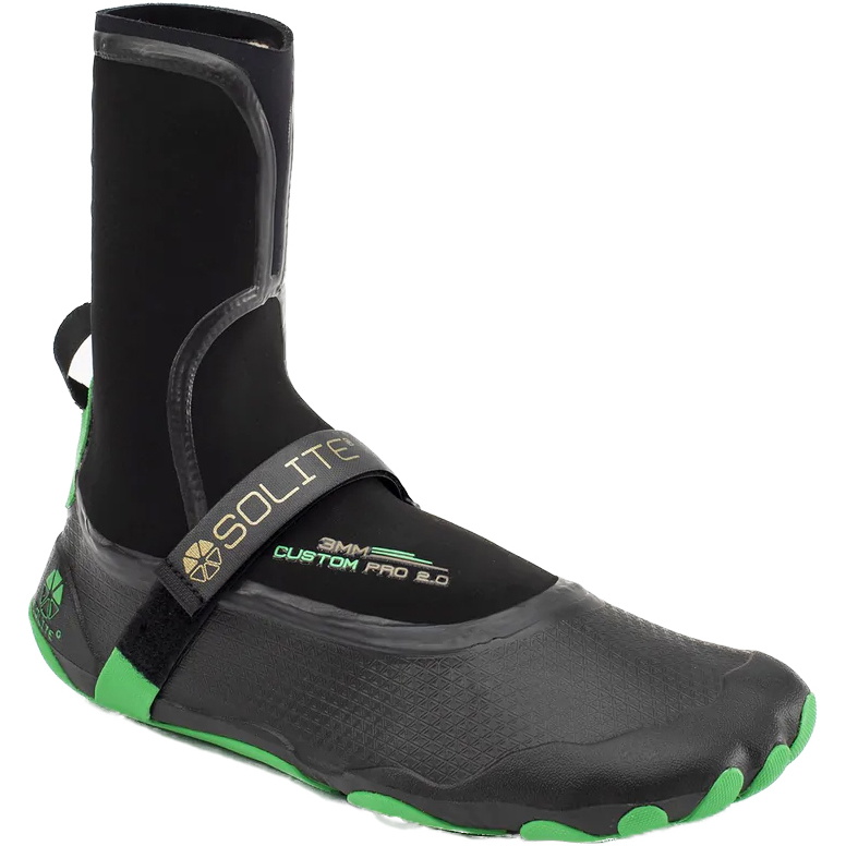 2025 Solite Custom Pro 2.0 3mm Neoprenstøvler 21001 - Grøn / Black